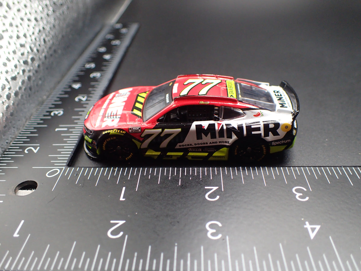 2026 26 CHEVROLET 77 CARSON HOCEVAR MINER NASCAR 1:64 SCALE DIECAST CAR