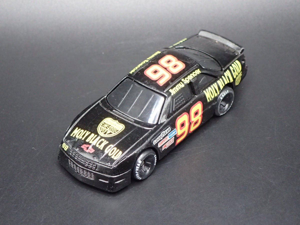 1992 92 CHEVY LUMINA 98 JIMMY SPENCER MOLY BLACK GOLD NASCAR 1:64 SCALE DIECAST CAR