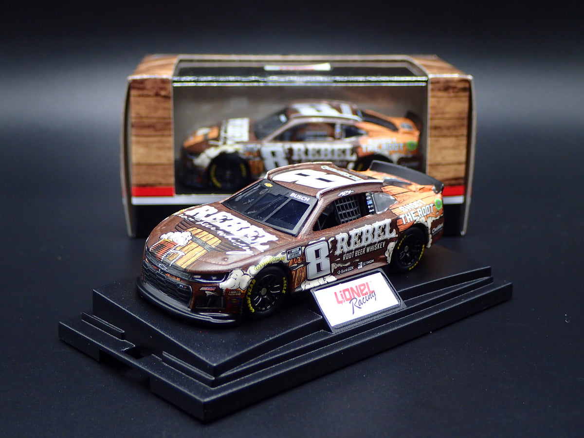 2026 CHEVROLET 8 KYLE BUSCH REBEL BOURON ROOTBEER NASCAR 1:64 DIECAST CAR