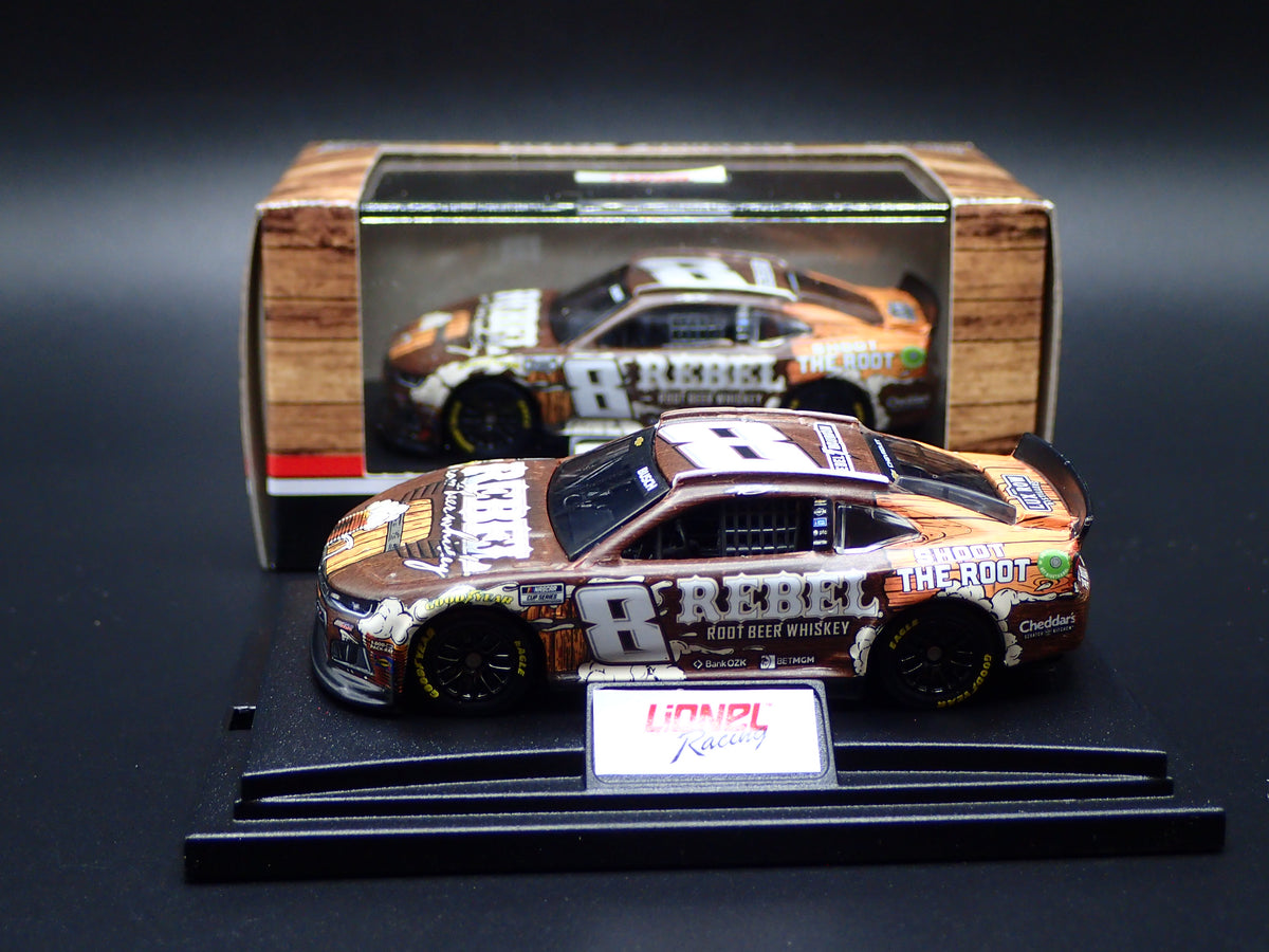 2026 CHEVROLET 8 KYLE BUSCH REBEL BOURON ROOTBEER NASCAR 1:64 DIECAST CAR