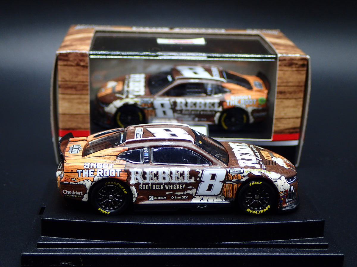 2026 CHEVROLET 8 KYLE BUSCH REBEL BOURON ROOTBEER NASCAR 1:64 DIECAST CAR
