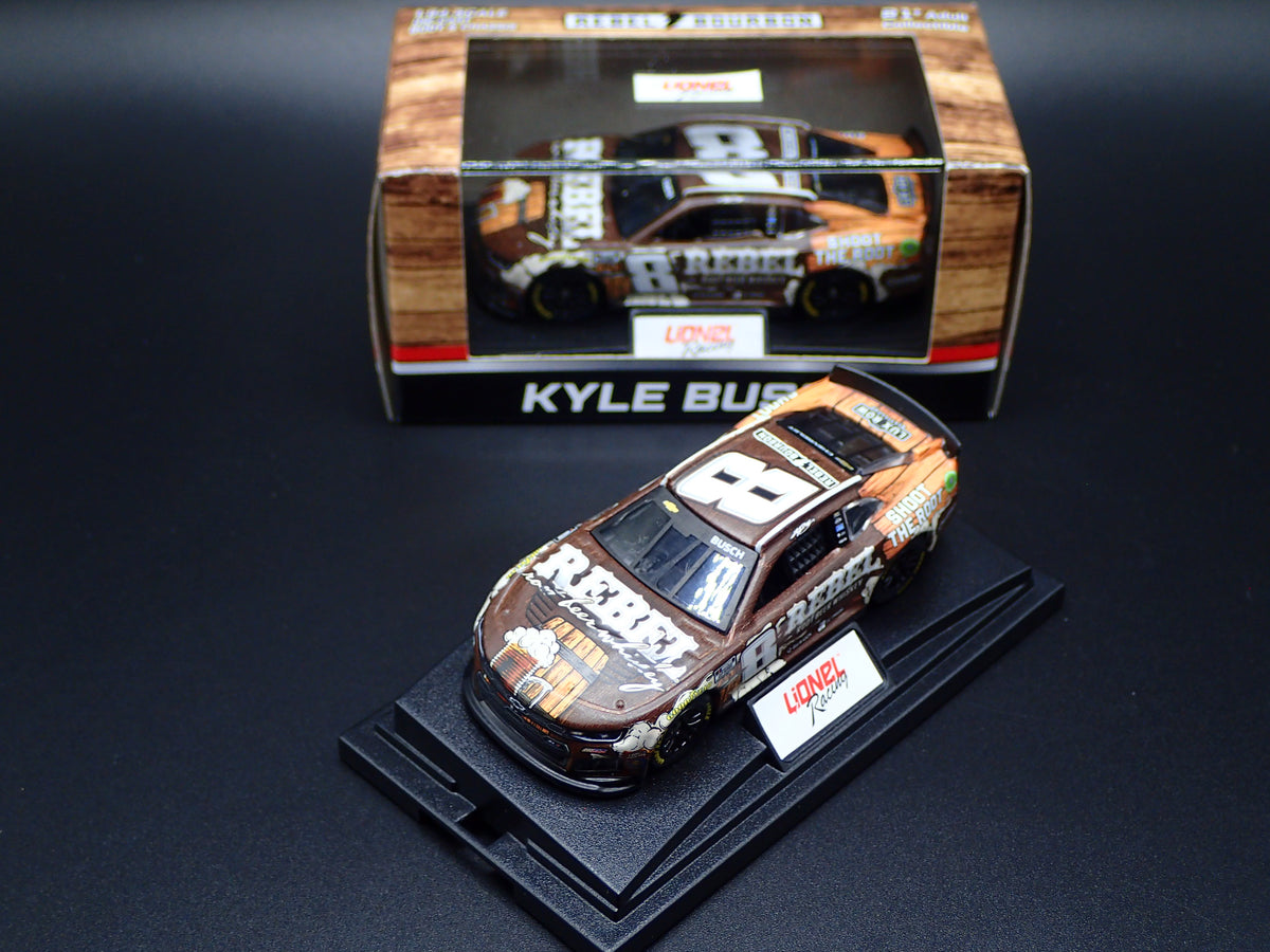 2026 CHEVROLET 8 KYLE BUSCH REBEL BOURON ROOTBEER NASCAR 1:64 DIECAST CAR