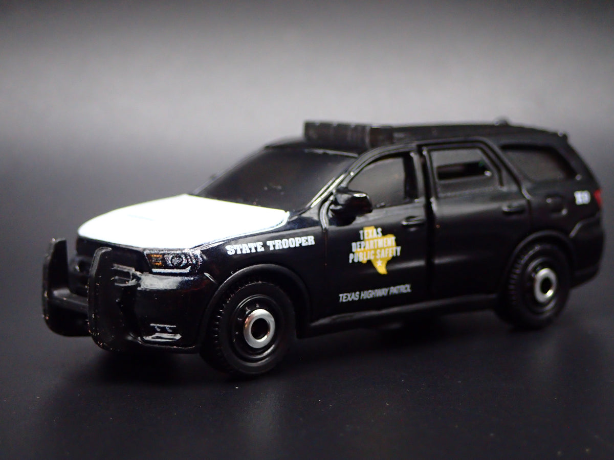 2011-2025 DODGE DURANGO SUV w HITCH TEXAS DPS POLICE 1:64 SCALE DIECAST MODEL CAR