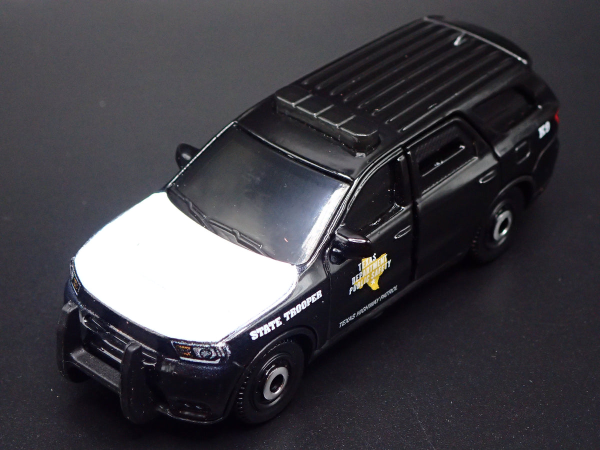 2011-2025 DODGE DURANGO SUV w HITCH TEXAS DPS POLICE 1:64 SCALE DIECAST MODEL CAR