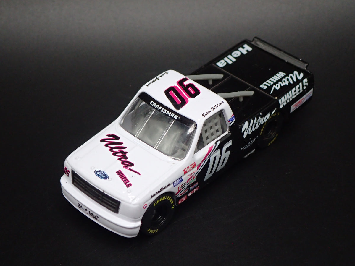 1995 95 FORD F150 06 BUTCH GILLILAND ULTRA WHEELS NASCAR TRUCK 1:64 DIECAST CAR