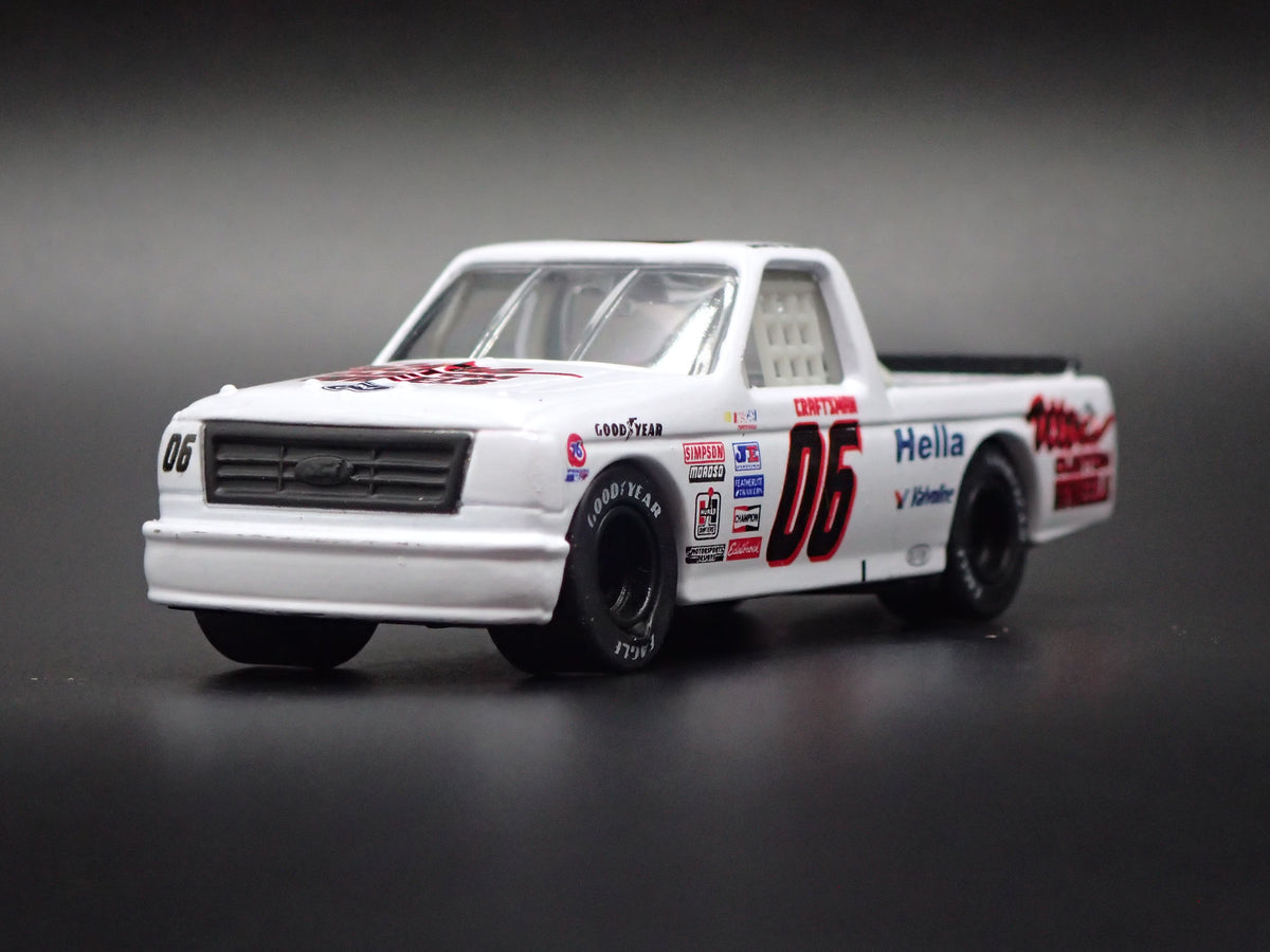 1995 95 FORD F150 06 MIKE BLISS ULTRA WHEELS NASCAR TRUCK 1:64 DIECAST CAR