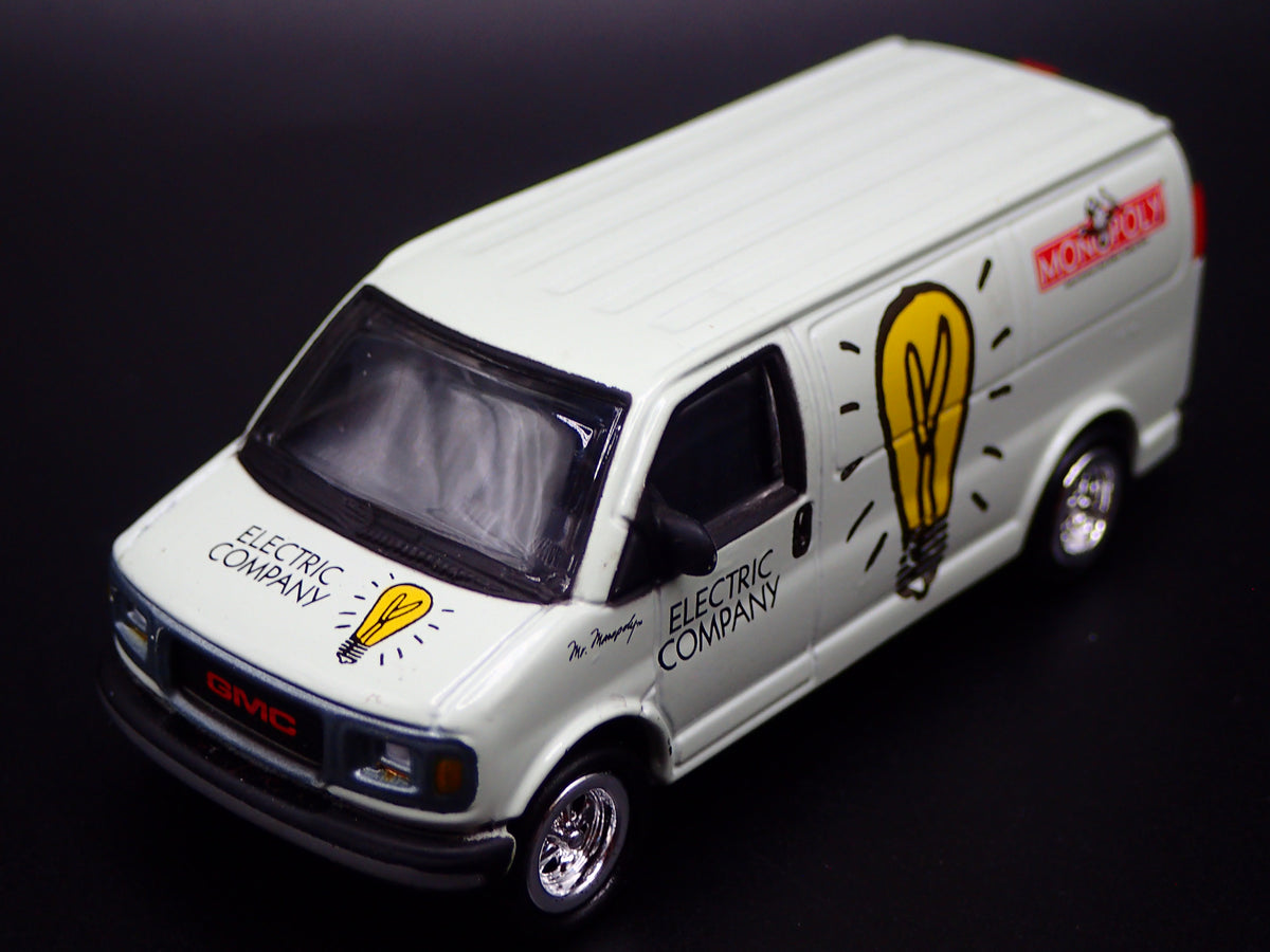 1996-2002 GMC 2500 VAN MONOPOLY 1:64 SCALE COLLECTIBLE DIECAST MODEL CAR