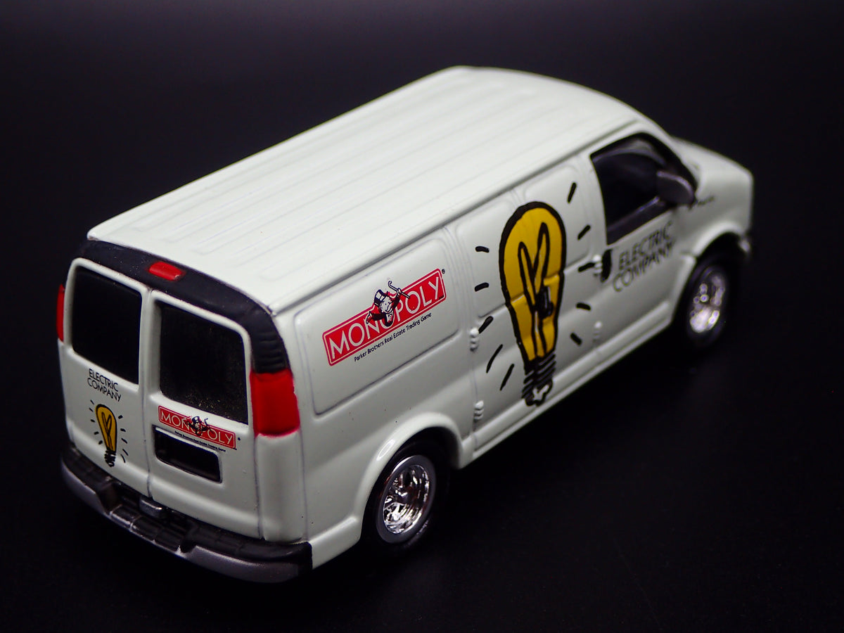 1996-2002 GMC 2500 VAN MONOPOLY 1:64 SCALE COLLECTIBLE DIECAST MODEL CAR