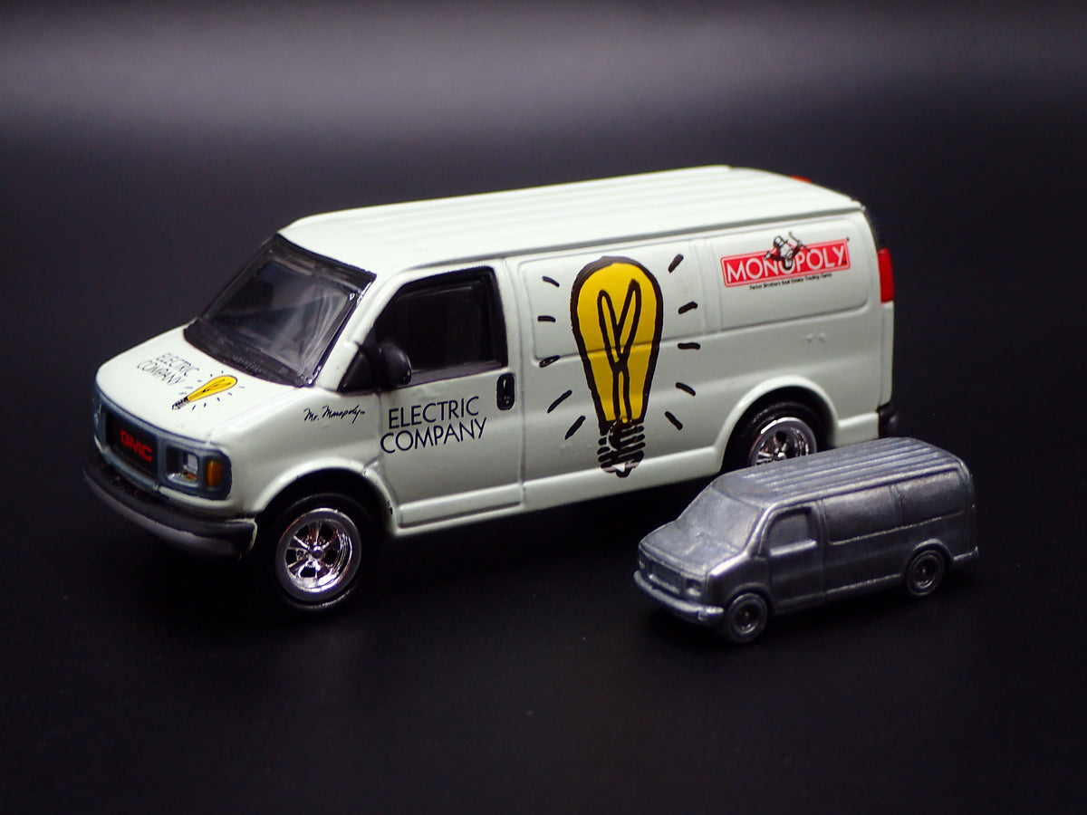 1996-2002 GMC 2500 VAN MONOPOLY 1:64 SCALE COLLECTIBLE DIECAST MODEL CAR