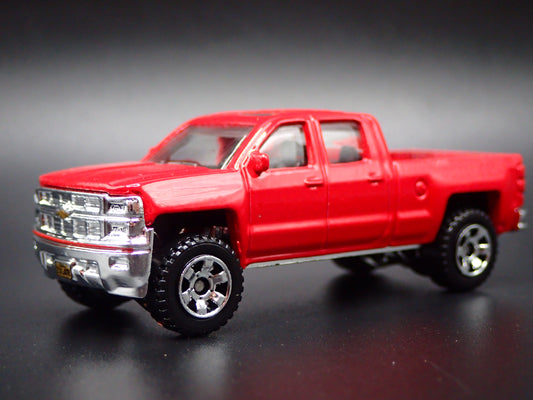 2014-2018 CHEVY CHEVROLET SILVERADO 1500 TRUCK 1/64 SCALE DIECAST MODEL CAR-Burning Rubber Toy Company