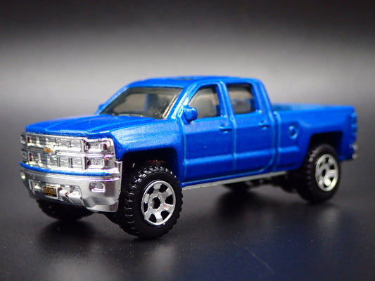 2014-2018 CHEVY CHEVROLET SILVERADO 1500 TRUCK 1/64 SCALE DIECAST MODEL CAR-Burning Rubber Toy Company