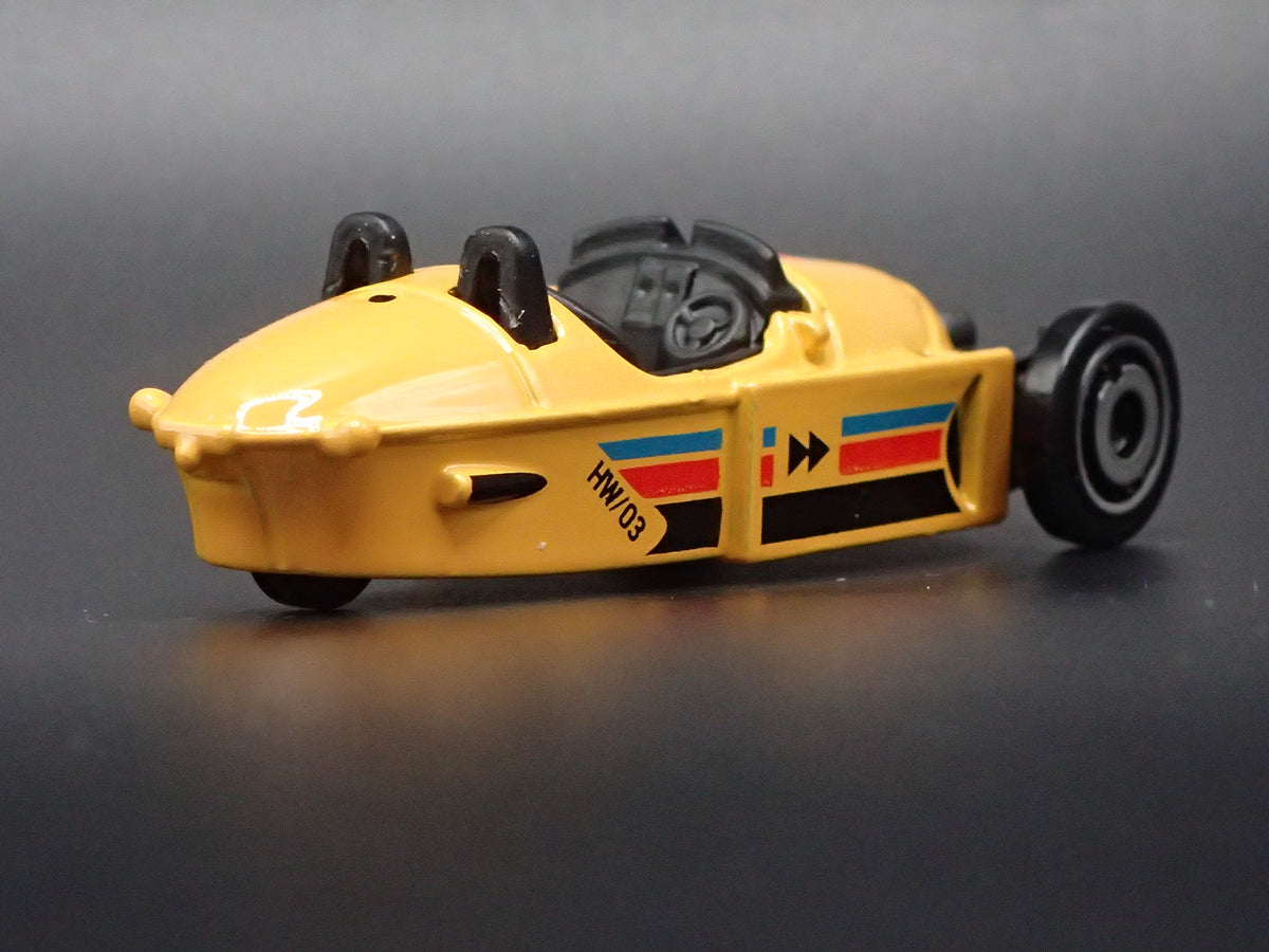 2022-2026 MORGAN SUPER 3 YELLOW 1:64 SCALE COLLECTIBLE DIECAST MODEL CAR