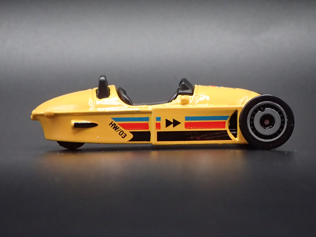 2022-2026 MORGAN SUPER 3 YELLOW 1:64 SCALE COLLECTIBLE DIECAST MODEL CAR