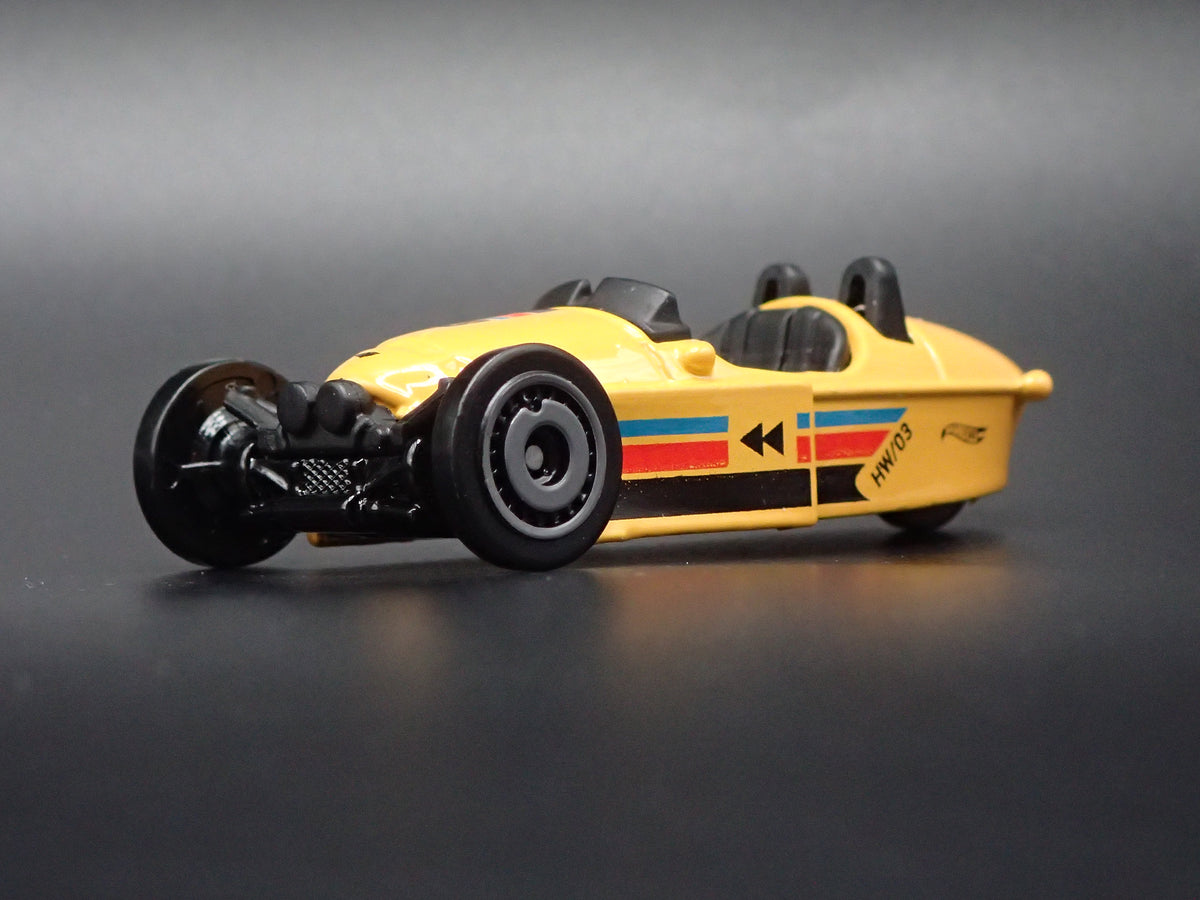 2022-2026 MORGAN SUPER 3 YELLOW 1:64 SCALE COLLECTIBLE DIECAST MODEL CAR