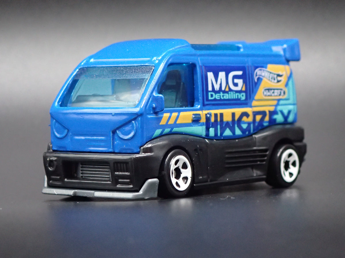 KEI SWAP VAN MG DETAILING BLUE 1:64 SCALE COLLECTIBLE DIORAMA DIECAST MODEL CAR