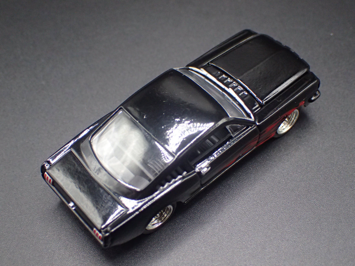 1965 65 FORD MUSTANG FASTBACK BLACK 1:64 SCALE COLLECTIBLE DIECAST MODEL CAR