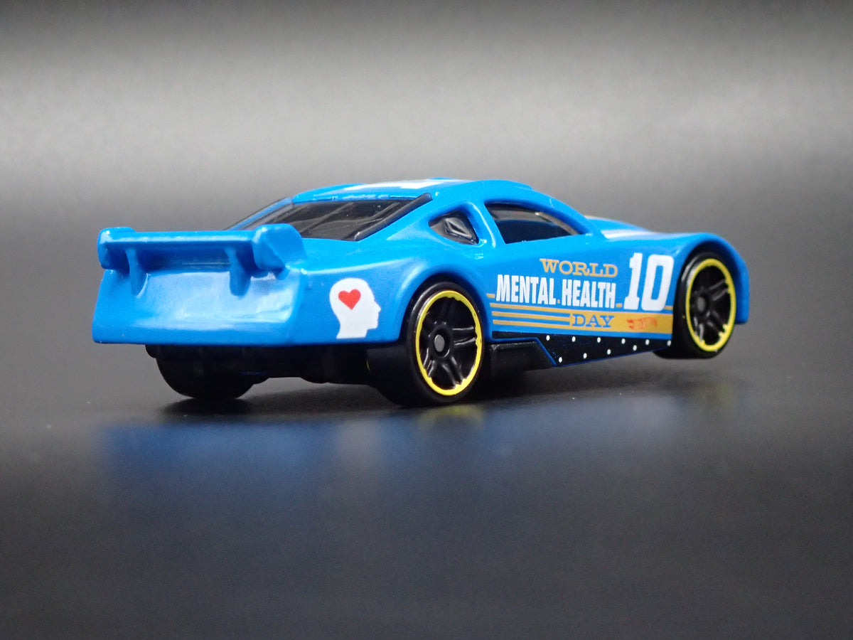 CHEVY STOCK CAR WORLD MENTAL HEALTH DAY 1:64 SCALE COLLECTIBLE DIECAST MODEL CAR
