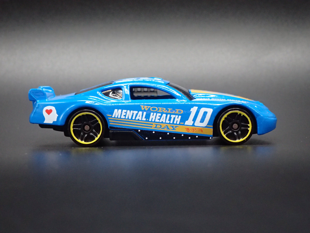 CHEVY STOCK CAR WORLD MENTAL HEALTH DAY 1:64 SCALE COLLECTIBLE DIECAST MODEL CAR