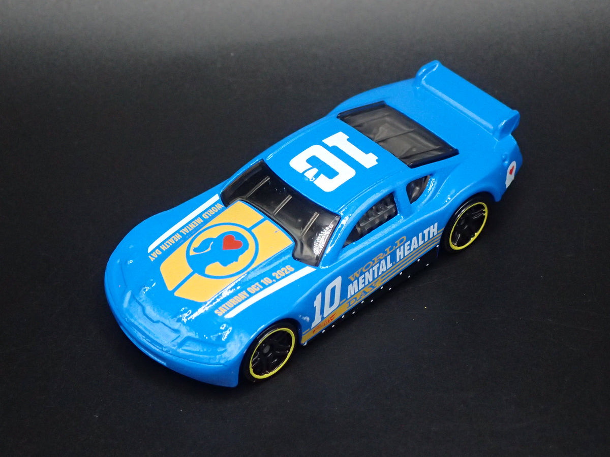 CHEVY STOCK CAR WORLD MENTAL HEALTH DAY 1:64 SCALE COLLECTIBLE DIECAST MODEL CAR