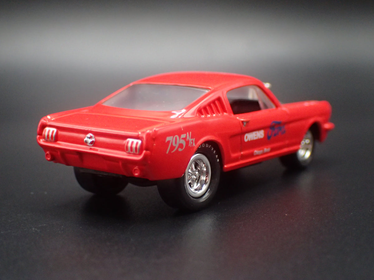 1965 65 FORD MUSTANG FASTBACK RED 1:64 SCALE COLLECTIBLE DIECAST MODEL CAR