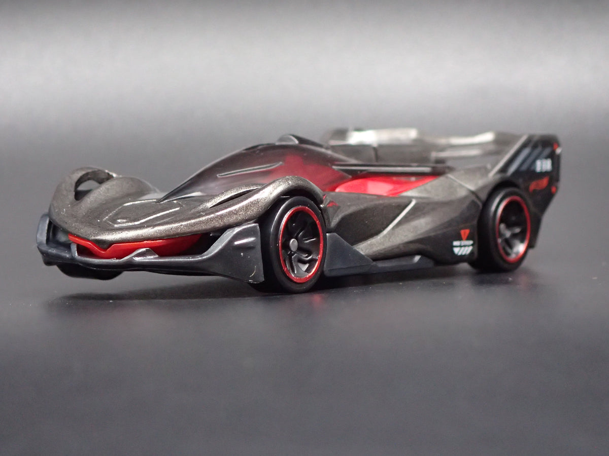 X-CCELERON RACE CAR BLACK 1:64 SCALE COLLECTIBLE DIORAMA DIECAST MODEL CAR