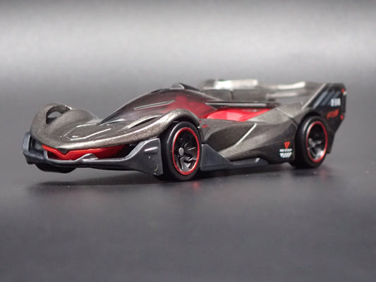 X-CCELERON RACE CAR BLACK 1:64 SCALE COLLECTIBLE DIORAMA DIECAST MODEL CAR-Burning Rubber Toy Company