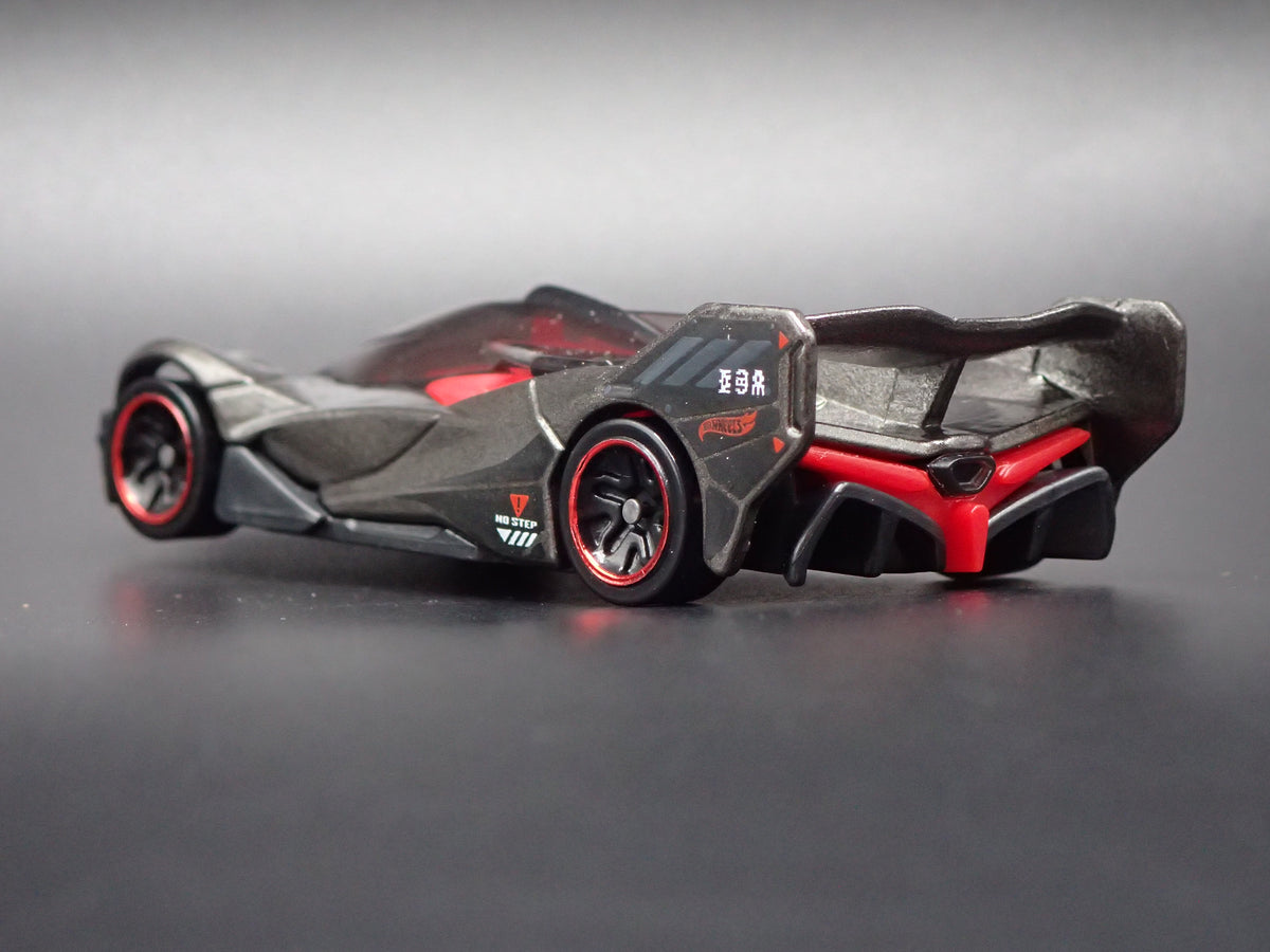 X-CCELERON RACE CAR BLACK 1:64 SCALE COLLECTIBLE DIORAMA DIECAST MODEL CAR