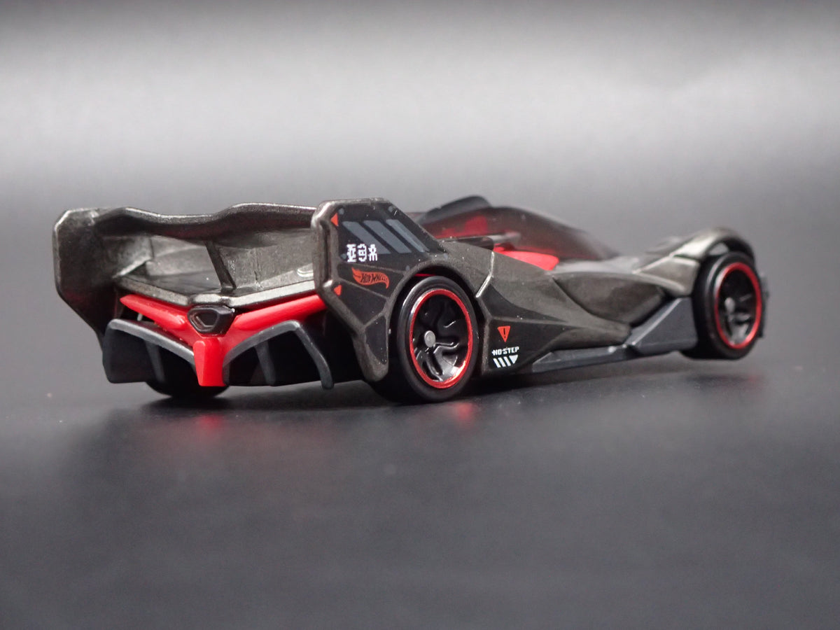 X-CCELERON RACE CAR BLACK 1:64 SCALE COLLECTIBLE DIORAMA DIECAST MODEL CAR
