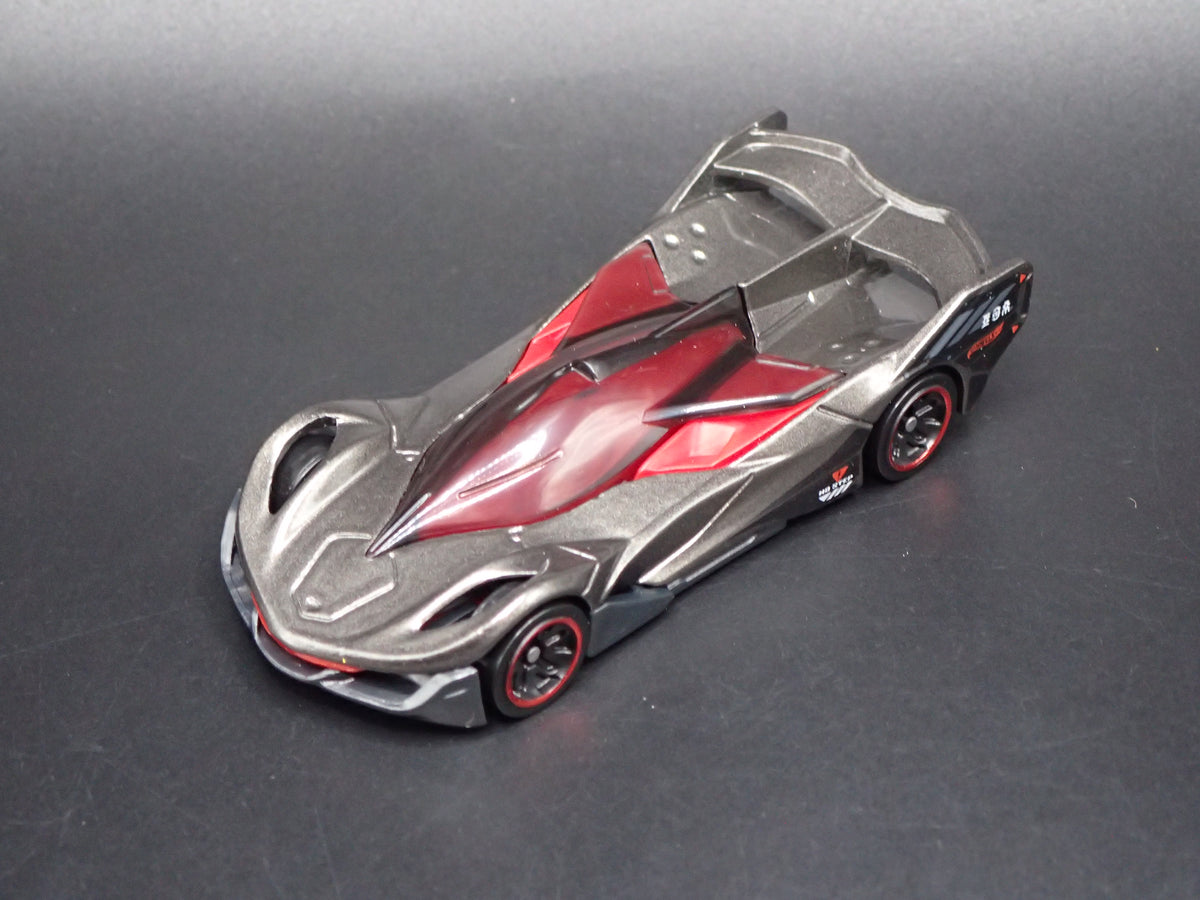 X-CCELERON RACE CAR BLACK 1:64 SCALE COLLECTIBLE DIORAMA DIECAST MODEL CAR