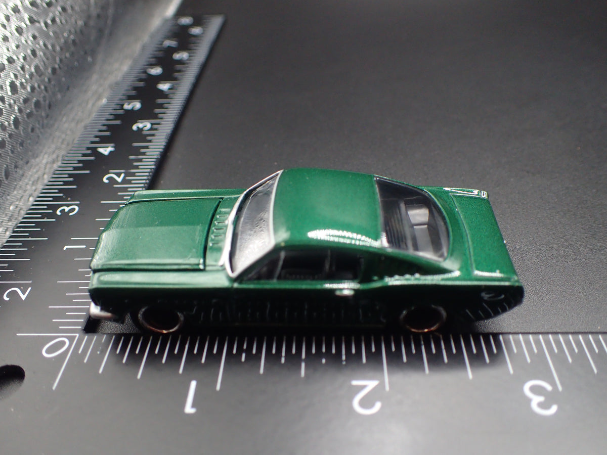 1965 65 FORD MUSTANG FASTBACK GREEN 1:64 SCALE COLLECTIBLE DIECAST MODEL CAR