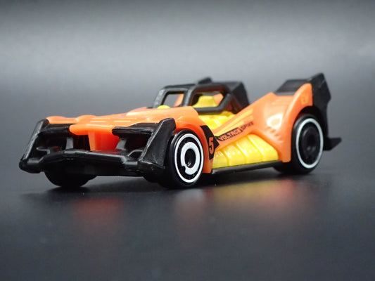 VOLTAGE SPIKE RACE CAR ORANGE 1:64 SCALE COLLECTIBLE DIORAMA DIECAST MODEL CAR