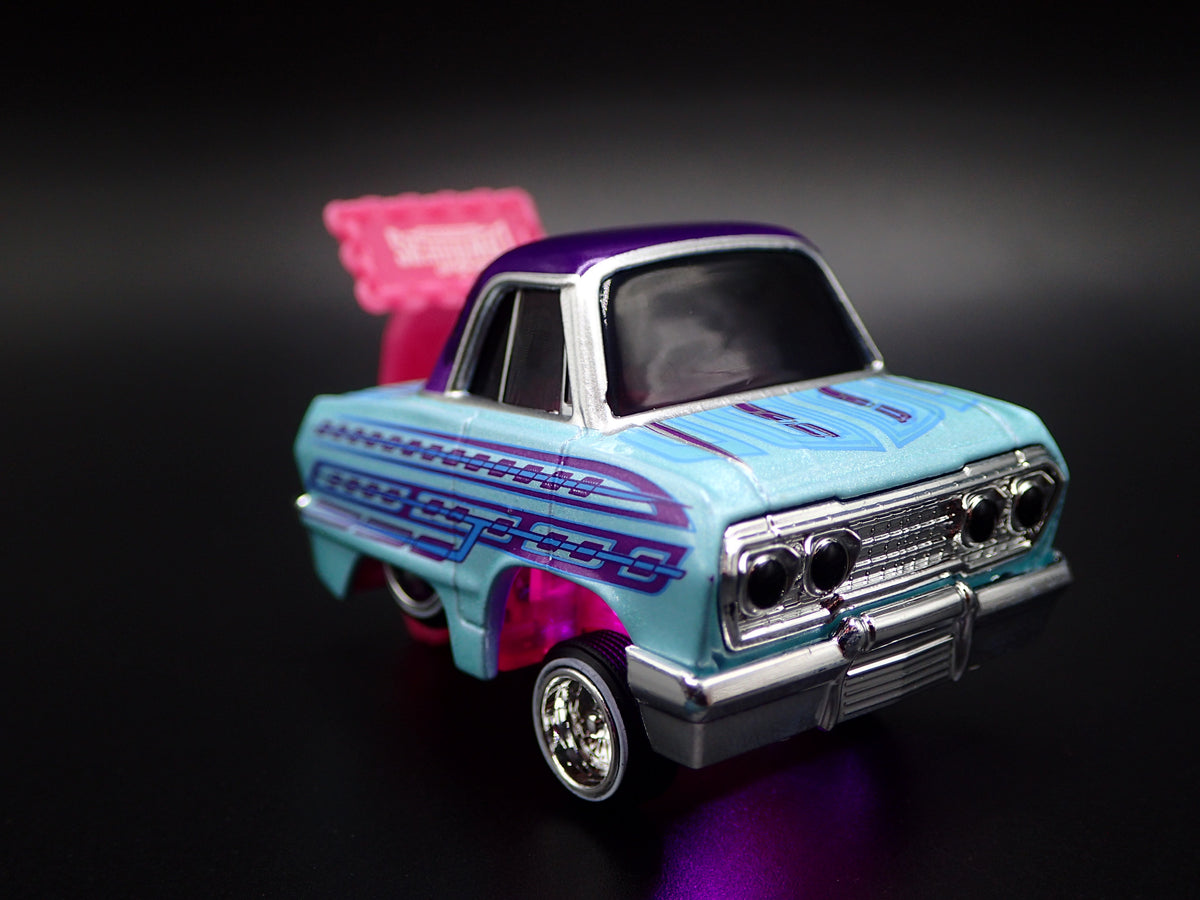 1963 63 CHEVY CHEVROLET IMPALA CAR TUNED LOWRIDER 1:64 SCALE DIECAST MODEL CAR