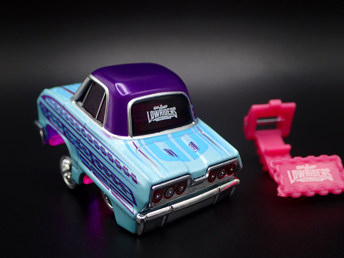 1963 63 CHEVY CHEVROLET IMPALA CAR TUNED LOWRIDER 1:64 SCALE DIECAST MODEL CAR