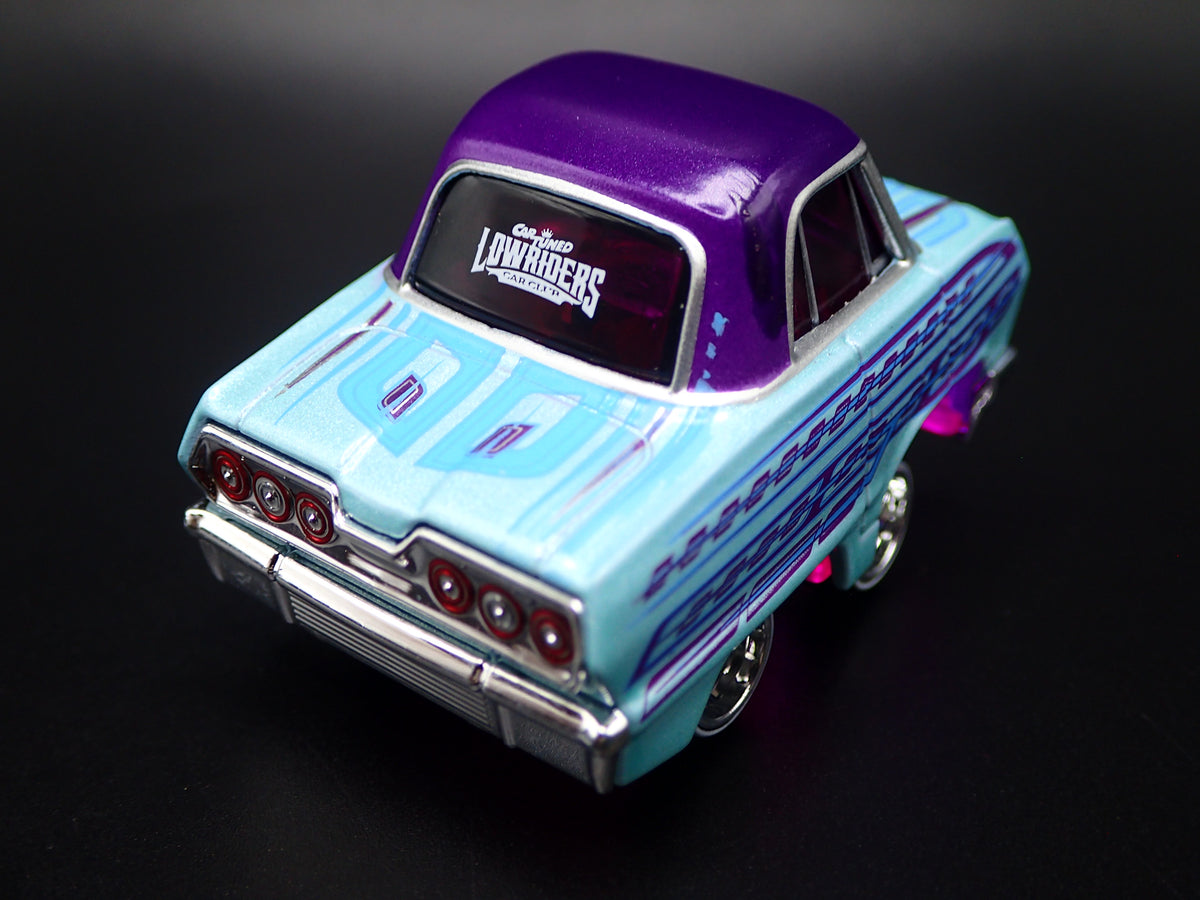 1963 63 CHEVY CHEVROLET IMPALA CAR TUNED LOWRIDER 1:64 SCALE DIECAST MODEL CAR