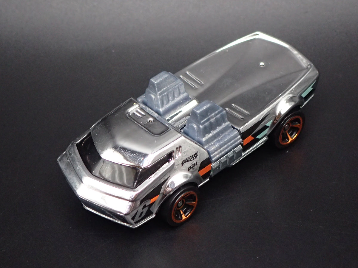 TWIN DORADO FAST RACE CAR CHROME 1:64 SCALE COLLECTIBLE DIORAMA DIECAST MODEL CAR