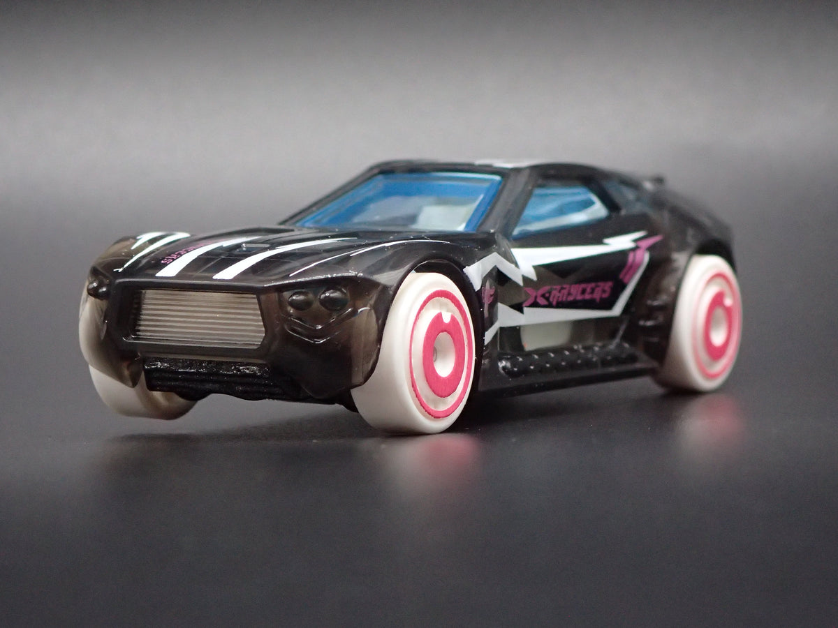 BULLET PROOF RACE CAR BLACK 1:64 SCALE COLLECTIBLE DIORAMA DIECAST MODEL CAR
