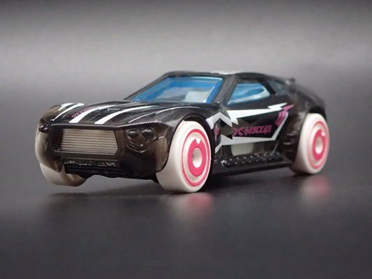 BULLET PROOF RACE CAR BLACK 1:64 SCALE COLLECTIBLE DIORAMA DIECAST MODEL CAR
