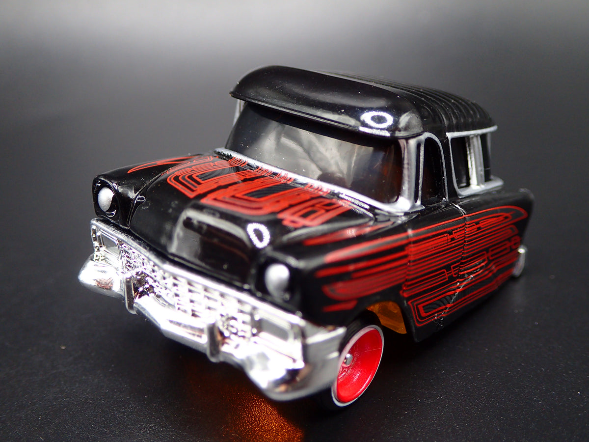 1956 56 CHEVY CHEVROLET NOMAD WAGON TUNED LOWRIDER 1:64 SCALE DIECAST MODEL CAR