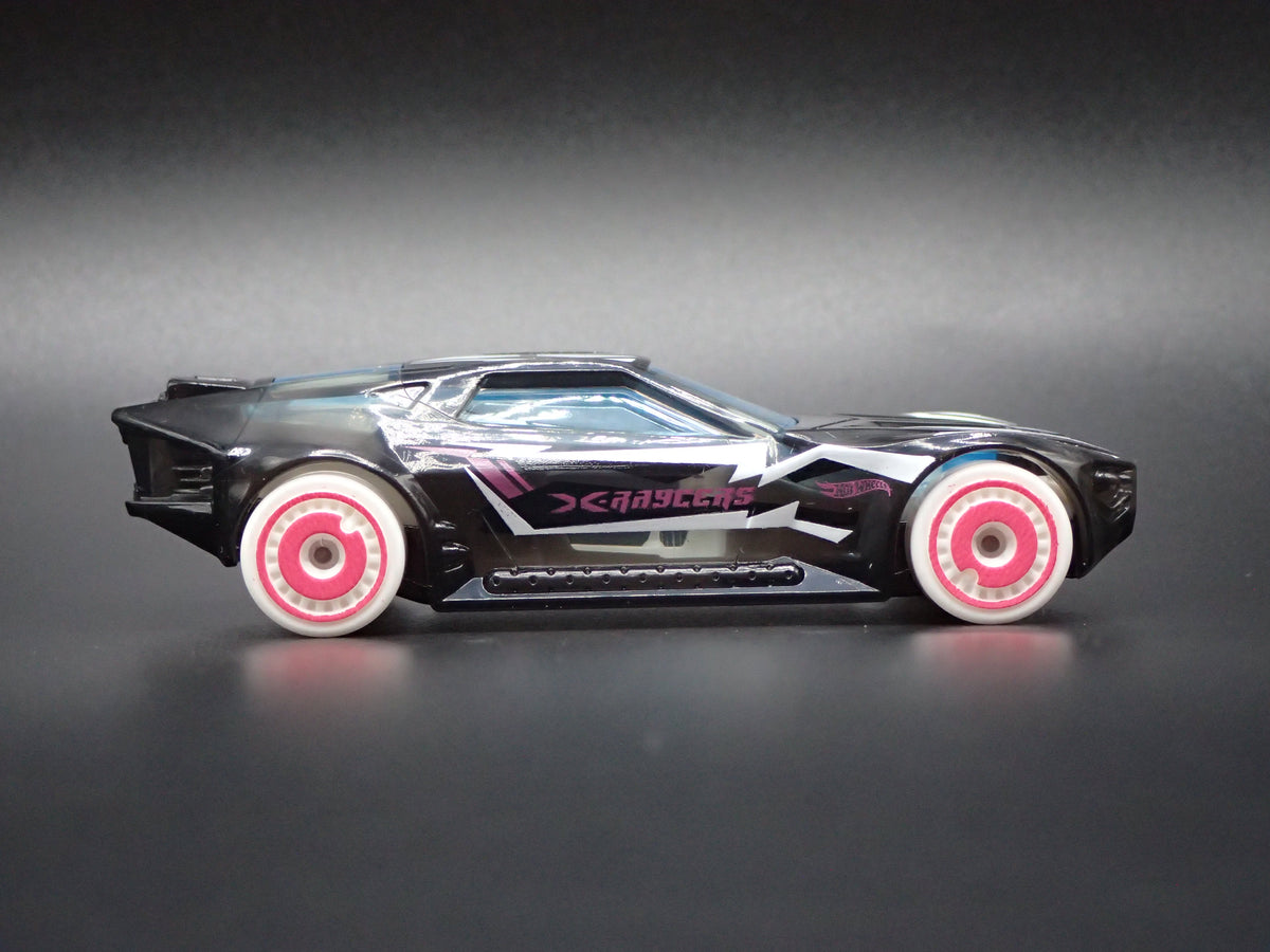 BULLET PROOF RACE CAR BLACK 1:64 SCALE COLLECTIBLE DIORAMA DIECAST MODEL CAR