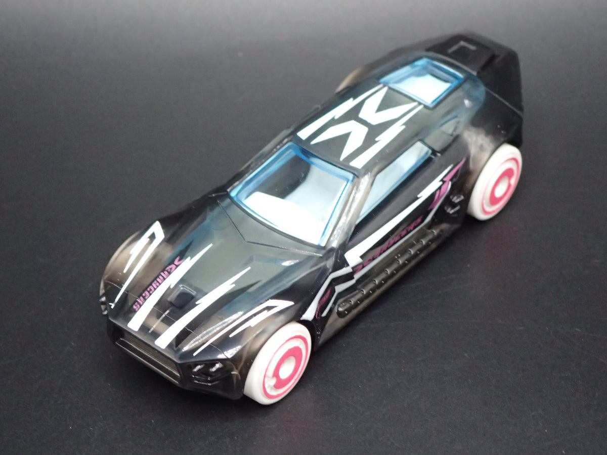 BULLET PROOF RACE CAR BLACK 1:64 SCALE COLLECTIBLE DIORAMA DIECAST MODEL CAR