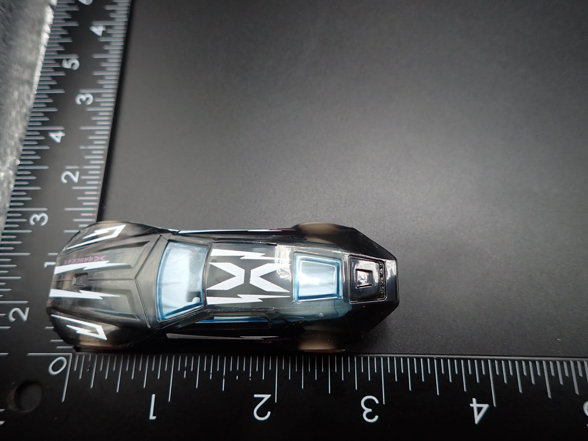 BULLET PROOF RACE CAR BLACK 1:64 SCALE COLLECTIBLE DIORAMA DIECAST MODEL CAR