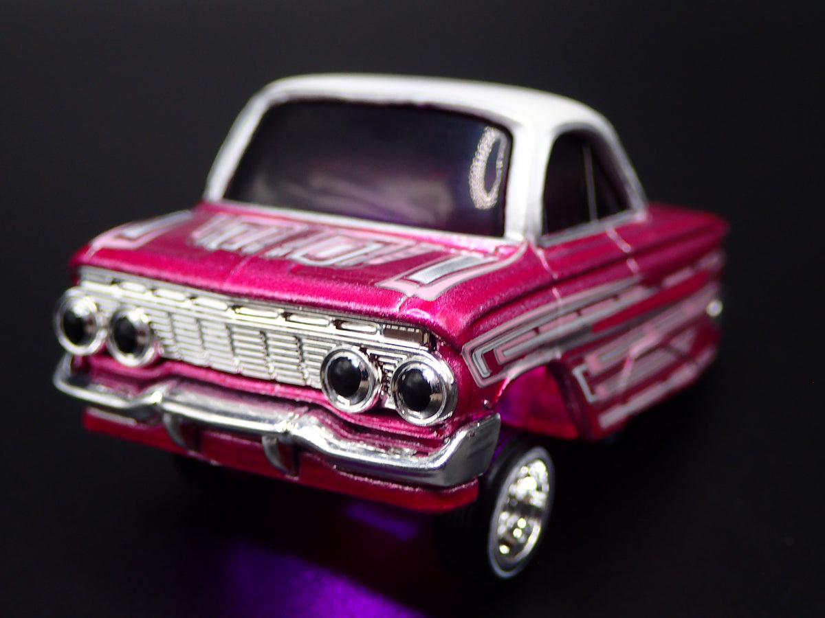 1961 61 CHEVY CHEVROLET IMPALA CAR TUNED LOWRIDER 1:64 SCALE DIECAST MODEL CAR