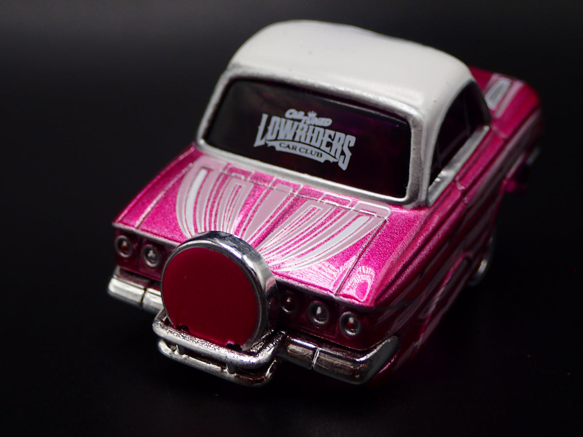 1961 61 CHEVY CHEVROLET IMPALA CAR TUNED LOWRIDER 1:64 SCALE DIECAST MODEL CAR