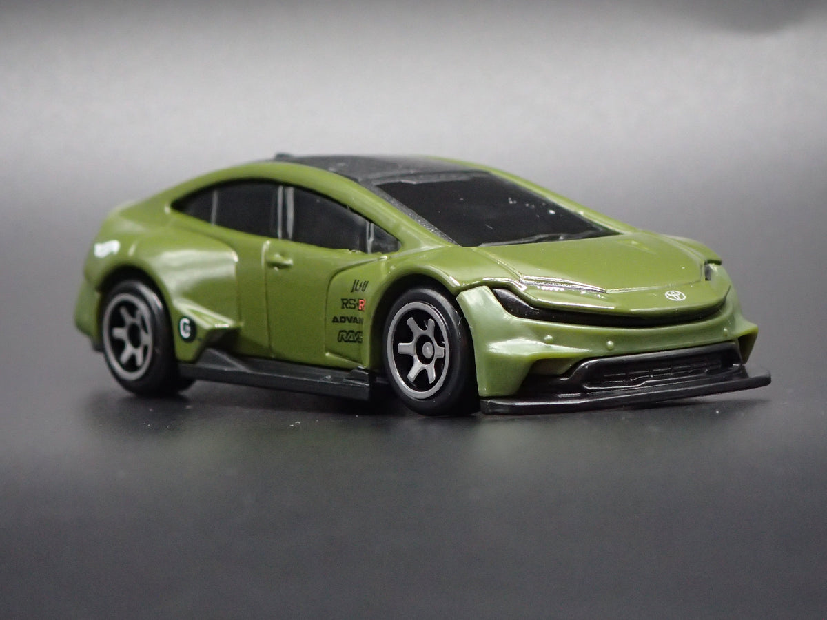 2023-2026 TOYOTA PRIUS CUSTOM GREEN 1/64 SCALE COLLECTIBLE DIECAST MODEL CAR