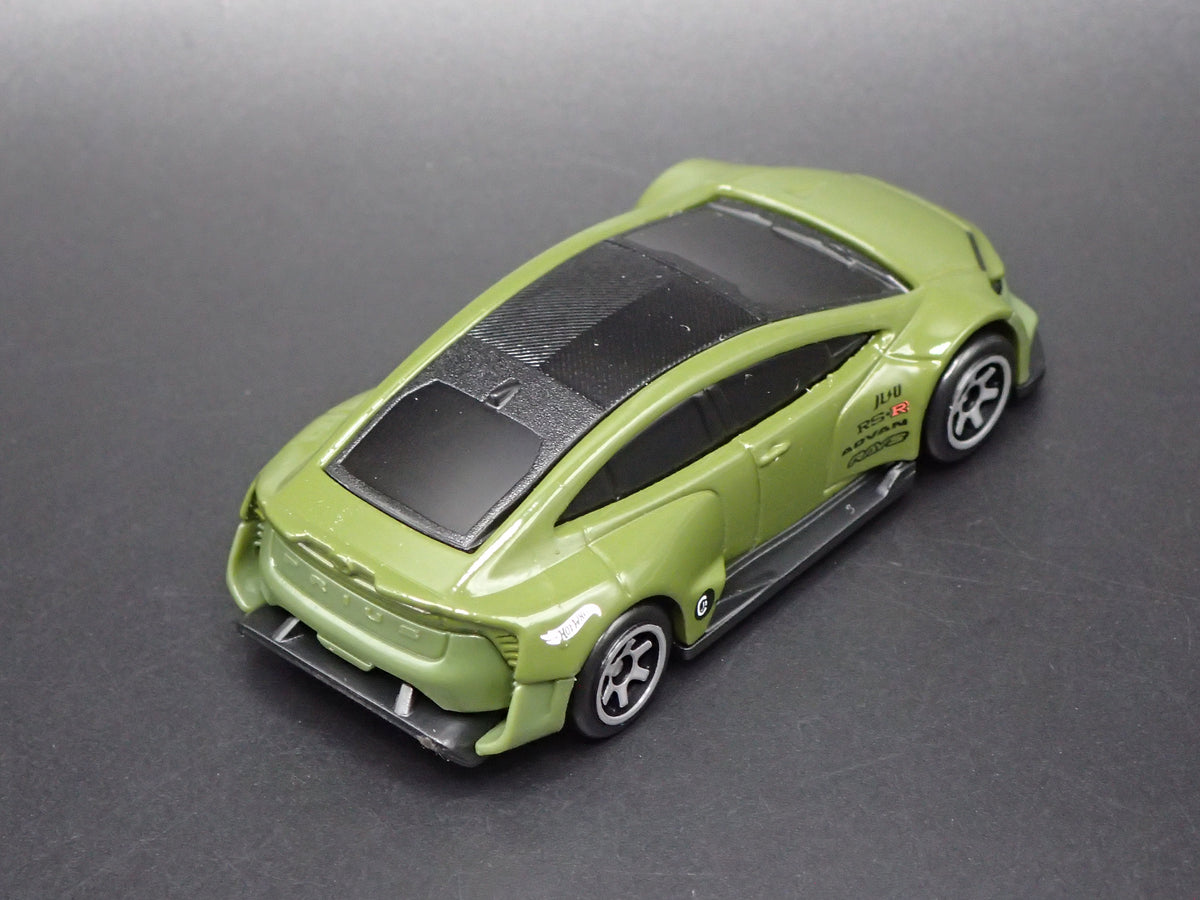 2023-2026 TOYOTA PRIUS CUSTOM GREEN 1/64 SCALE COLLECTIBLE DIECAST MODEL CAR
