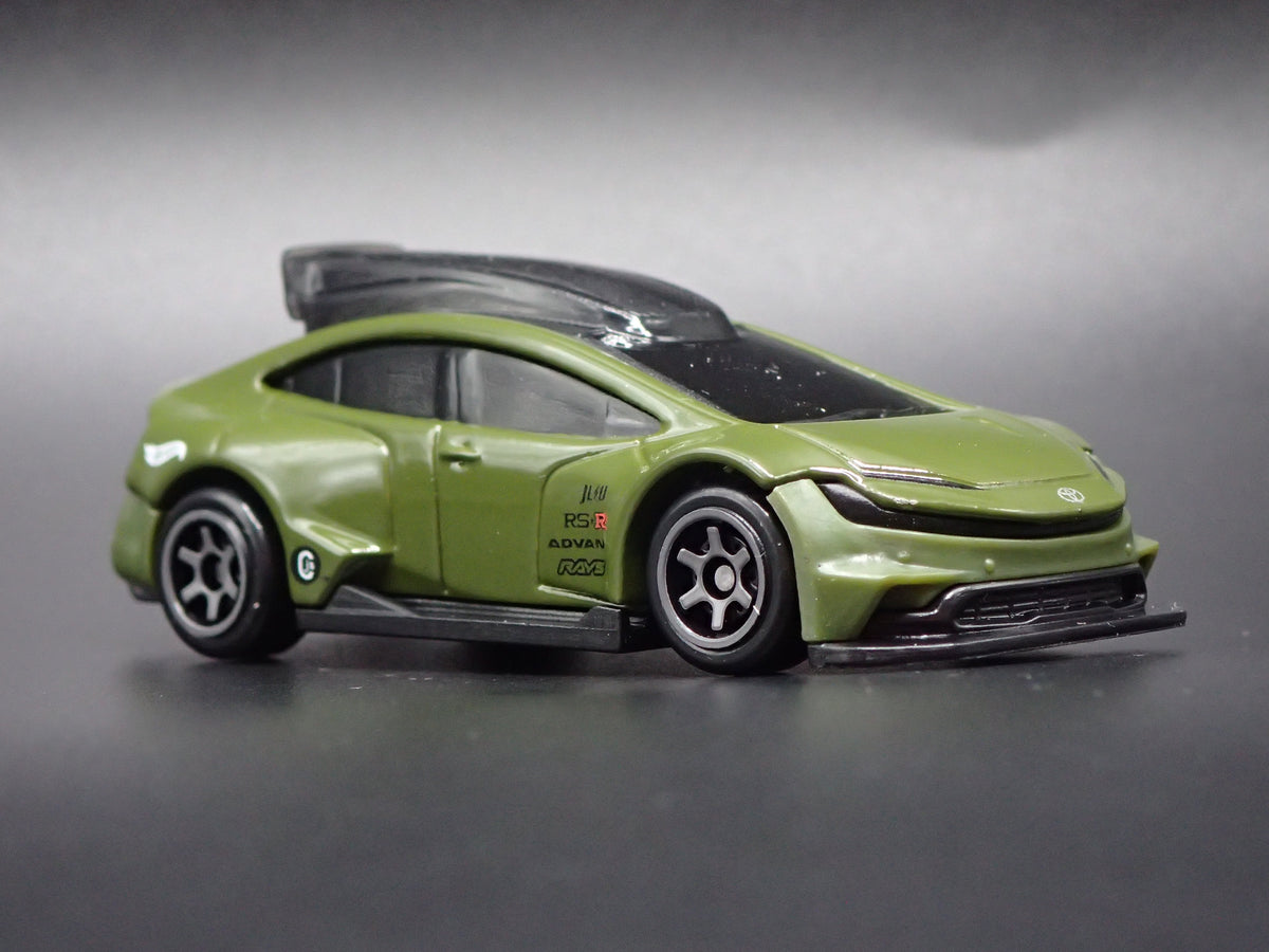 2023-2026 TOYOTA PRIUS CUSTOM GREEN 1/64 SCALE COLLECTIBLE DIECAST MODEL CAR