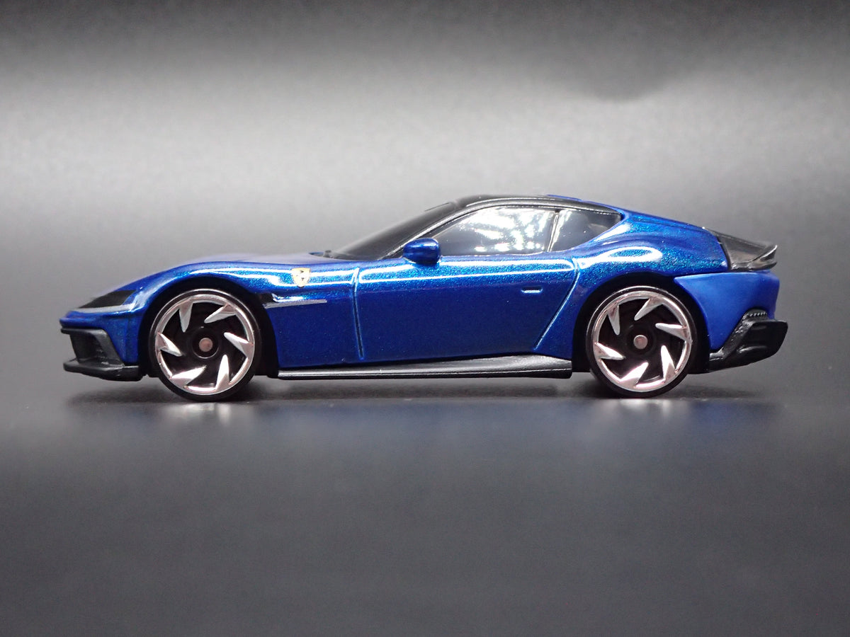 2024-2026 FERRARI 12CILINDRI BLUE 1:64 SCALE COLLECTIBLE DIECAST MODEL CAR