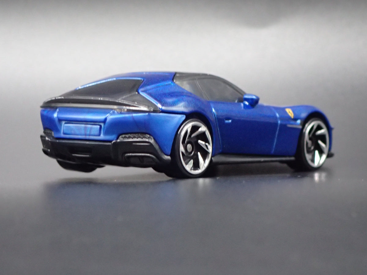 2024-2026 FERRARI 12CILINDRI BLUE 1:64 SCALE COLLECTIBLE DIECAST MODEL CAR