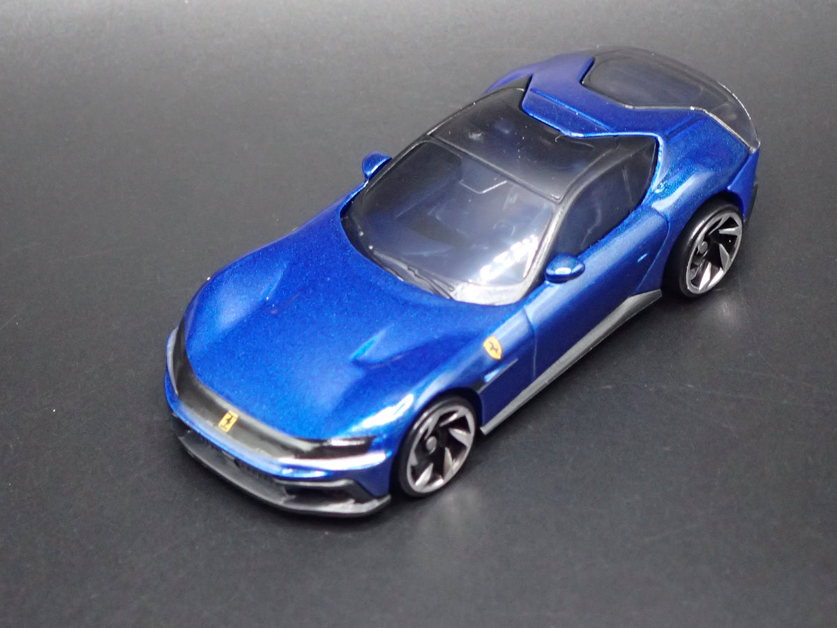 2024-2026 FERRARI 12CILINDRI BLUE 1:64 SCALE COLLECTIBLE DIECAST MODEL CAR