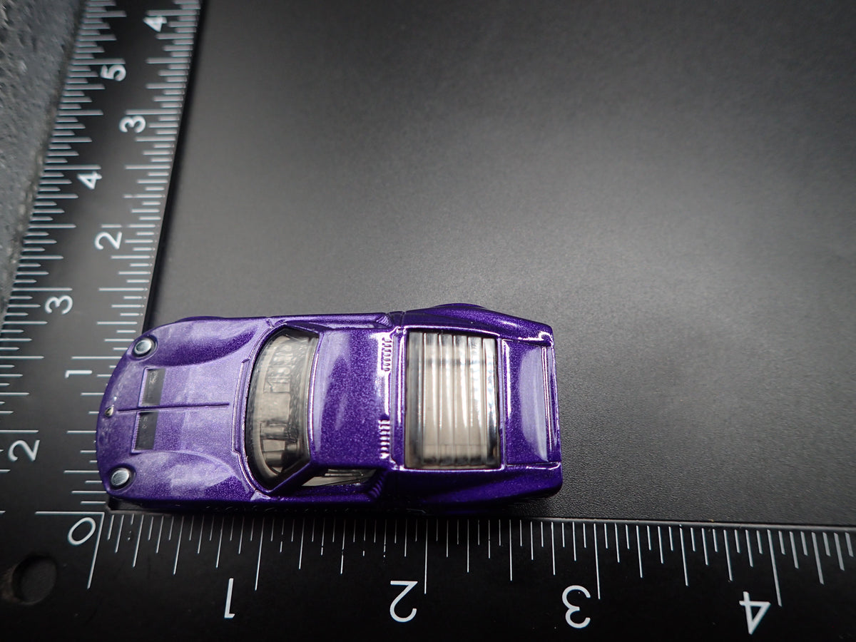 1976-1973 LAMBORGHINI MIURA SV PURPLE 1:64 SCALE COLLECTIBLE DIECAST MODEL CAR